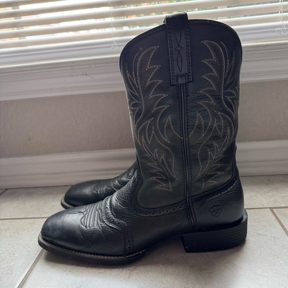 Men’s Ariat Sport Square Toe Cowboy Boots. Size 13EE - Picture 4 of 9